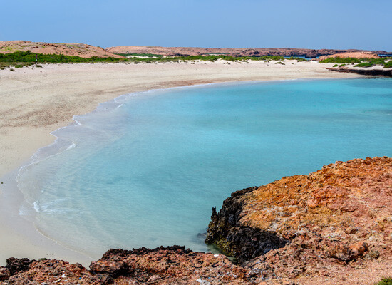 Les îles Daymaniyat paysages Oman