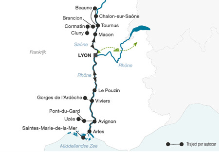 Cruise op de RhÃ´ne - Van de Bourgogne tot de Camargue