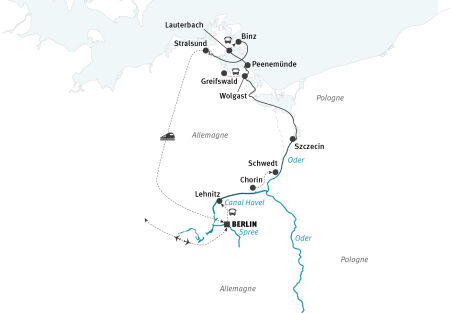 Au fil de l'Oder, entre Berlin et la Poméranie hanséatique